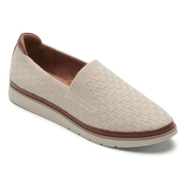 COBB HILL | WOMEN'S CAMRYN WASHABLE SLIP-ON SHOE-VANILLA KNIT