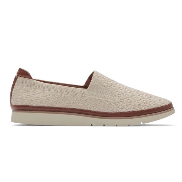 COBB HILL | WOMEN'S CAMRYN WASHABLE SLIP-ON SHOE-VANILLA KNIT