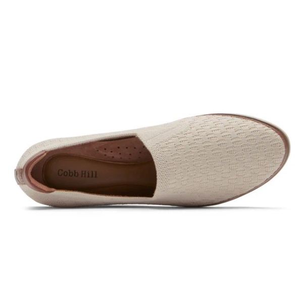 COBB HILL | WOMEN'S CAMRYN WASHABLE SLIP-ON SHOE-VANILLA KNIT