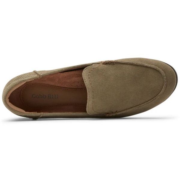 COBB HILL | WOMEN'S CROSBIE MOC LOAFER-FOREST SUEDE