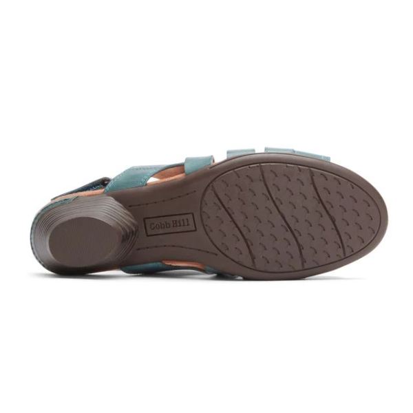 COBB HILL | WOMEN'S LAUREL WOVEN SANDAL-TEAL