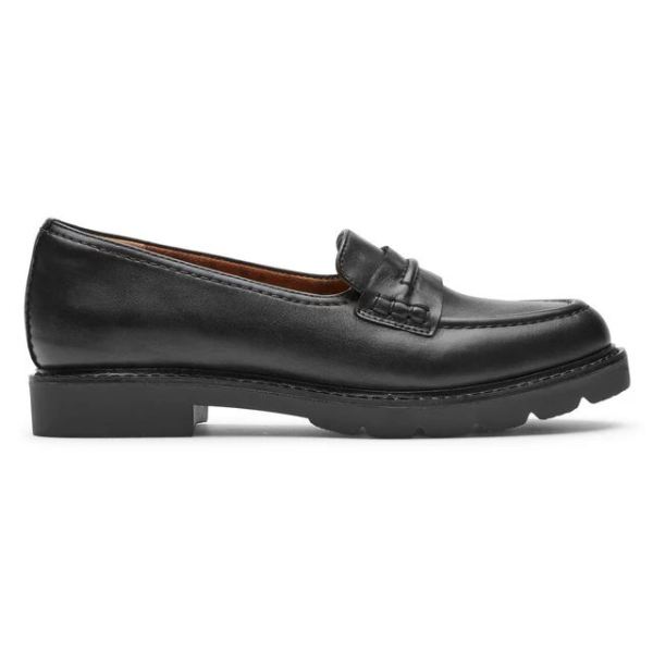 COBB HILL | WOMEN'S JANNEY LOAFER-BLACK LTHR