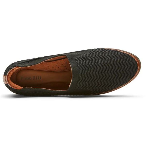 COBB HILL | WOMEN'S CAMRYN SLIP-ON SHOE-BLACK