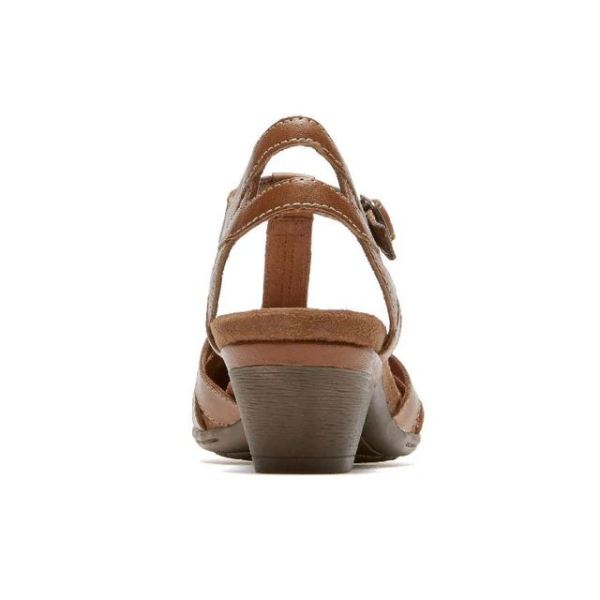 COBB HILL | WOMEN'S AUBREY T-STRAP HEEL-TAN