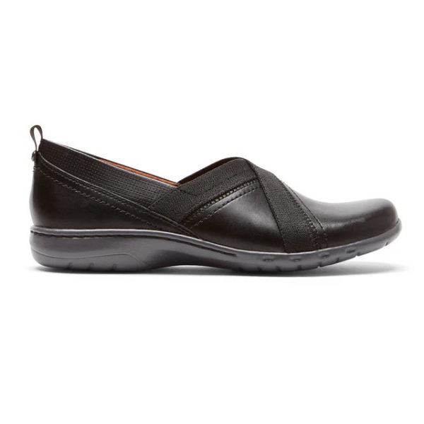 COBB HILL | WOMEN'S PENFIELD SLIP-ON SHOE-BLACK