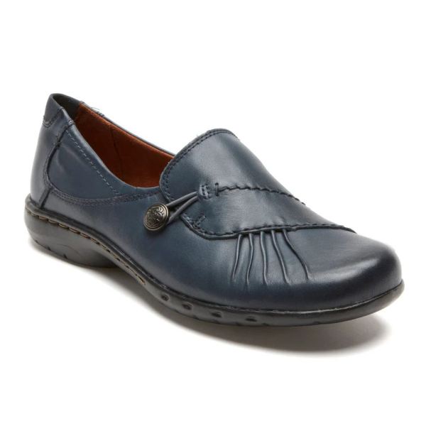 COBB HILL | WOMEN'S PAULETTE SLIP-ON SHOE-NAVY