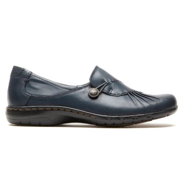 COBB HILL | WOMEN'S PAULETTE SLIP-ON SHOE-NAVY