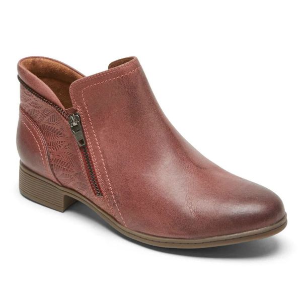 COBB HILL | WOMEN'S CROSBIE BOOTIE-RED