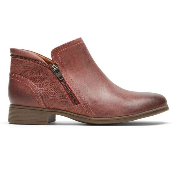 COBB HILL | WOMEN'S CROSBIE BOOTIE-RED