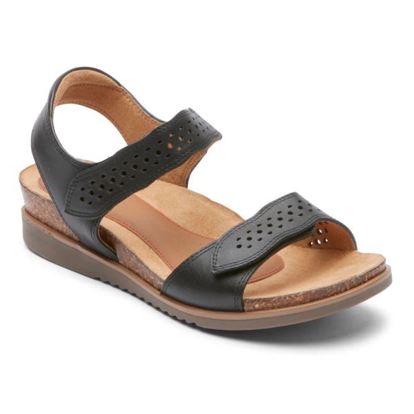 COBB HILL | WOMEN'S MAY STRAPPY SANDAL-BLACK