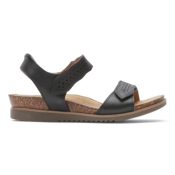 COBB HILL | WOMEN'S MAY STRAPPY SANDAL-BLACK