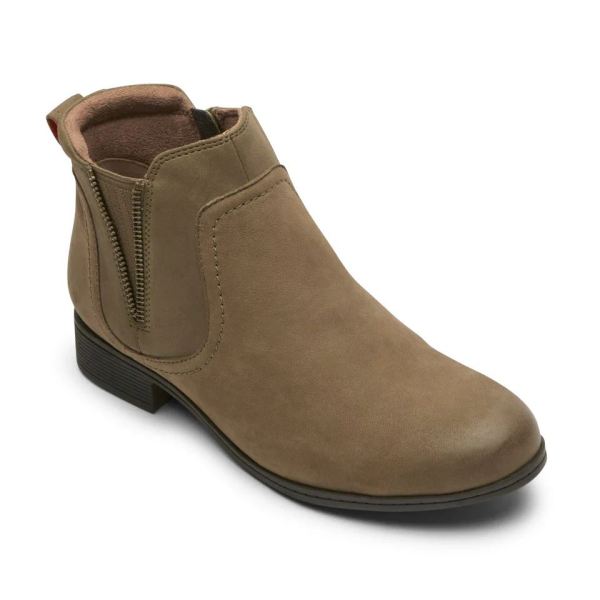 COBB HILL | WOMEN'S CROSBIE GORE BOOTIE-FOREST NUBUCK