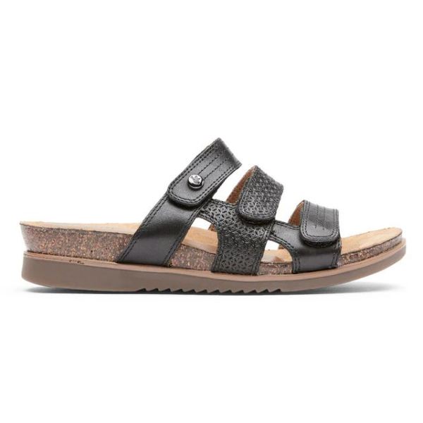 COBB HILL | WOMEN'S MAY SLIDE-BLACK