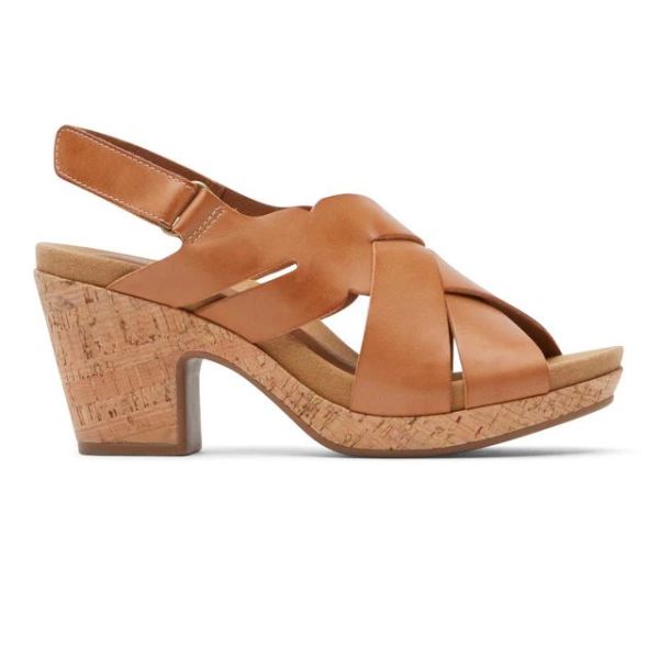 COBB HILL | WOMEN'S ALLEAH SLINGBACK SANDAL-HONEY