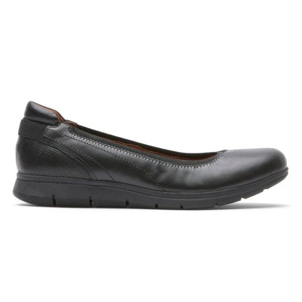 COBB HILL | WOMEN'S LIDIA BALLET FLAT-BLACK