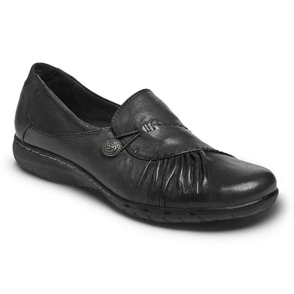 COBB HILL | WOMEN'S PAULETTE SLIP-ON SHOE-BLACK