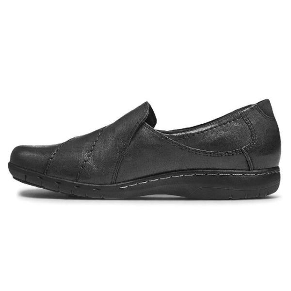 COBB HILL | WOMEN'S PAULETTE SLIP-ON SHOE-BLACK