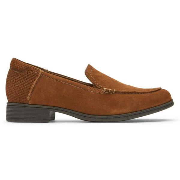 COBB HILL | WOMEN'S CROSBIE MOC LOAFER-POTTERS CLAY SUEDE