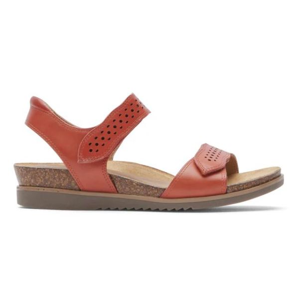 COBB HILL | WOMEN'S MAY STRAPPY SANDAL-ORANGE-RED