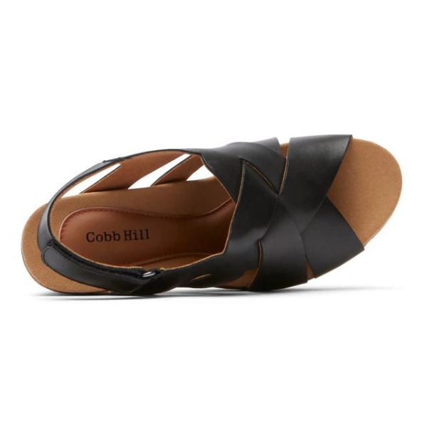 COBB HILL | WOMEN'S ALLEAH SLINGBACK SANDAL-BLACK