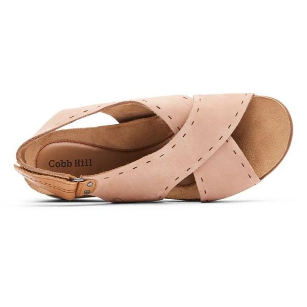 COBB HILL | WOMEN'S MAY SLINGBACK SANDAL-TUSCANY PINK