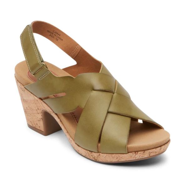 COBB HILL | WOMEN'S ALLEAH SLINGBACK SANDAL-AVOCADO