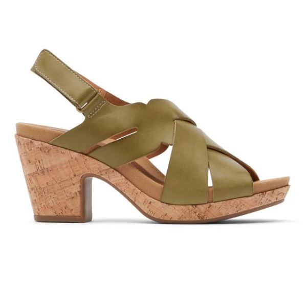 COBB HILL | WOMEN'S ALLEAH SLINGBACK SANDAL-AVOCADO