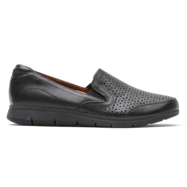 COBB HILL | WOMEN'S LIDIA SLIP-ON SHOE-BLACK