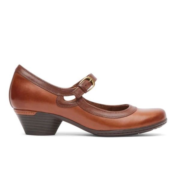 COBB HILL | WOMEN'S LAUREL MARY JANE-TAN LEATHER