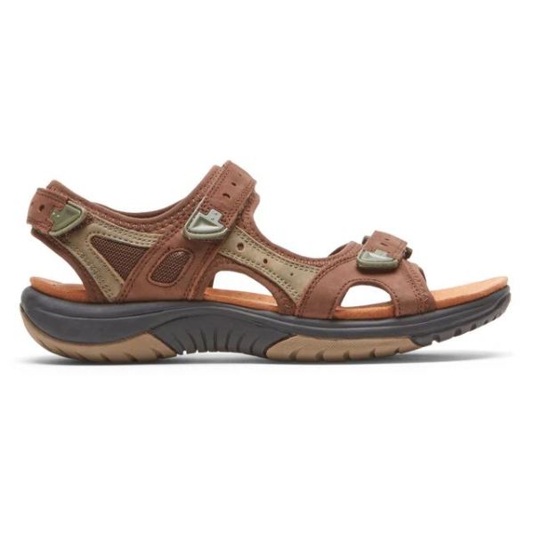 COBB HILL | WOMEN'S FIONA ADJUSTABLE SANDAL-BROWN MULTI