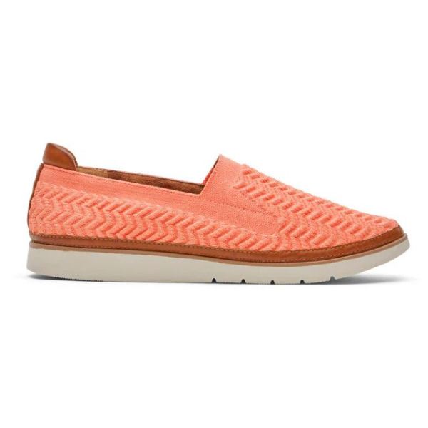 COBB HILL | WOMEN'S CAMRYN SLIP-ON SHOE-BRIGHT CORAL